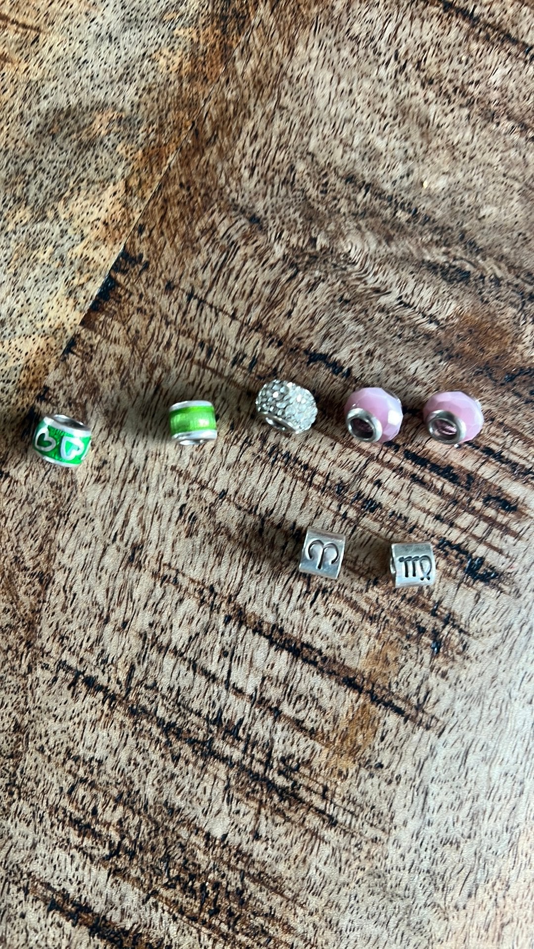 Zilveren armband 21 cm met pandora en zilveren bedels, Ophalen of Verzenden, Gebruikt, Zilver