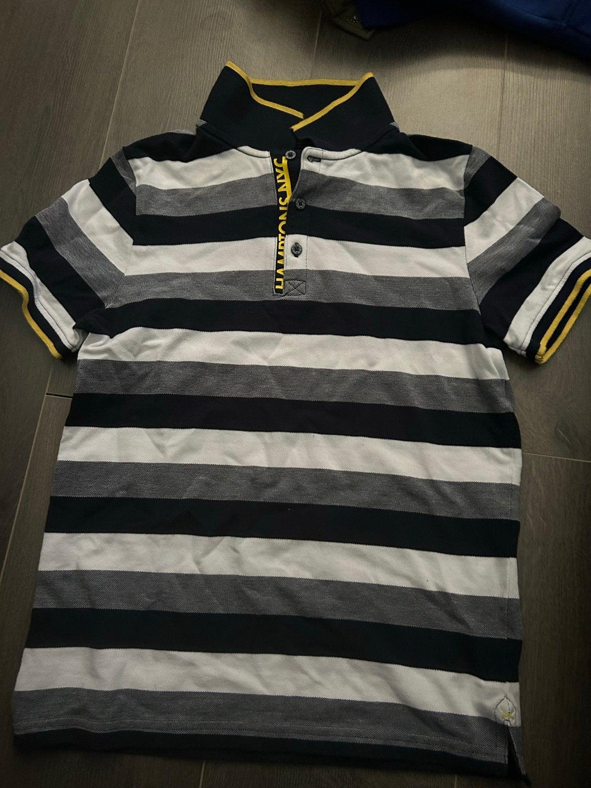 Gestreepte Polo Shirt voor Jongens - Skate Nation NYC, Ophalen of Verzenden, Gebruikt, Jongen