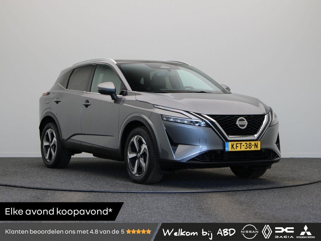 Nissan Qashqai 158pk MHEV Xtronic Tekna | Head-Up Display |, Euro 6, Leder en Stof, Bedrijf, Qashqai