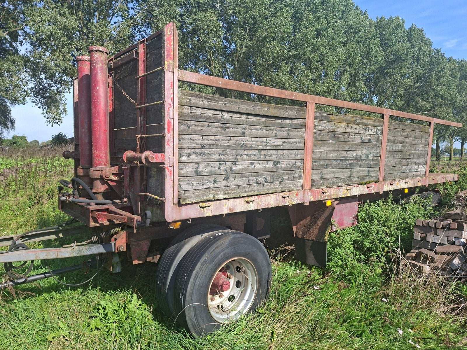15 tons kieper, opknapper, Ophalen of Verzenden, Akkerbouw, Transport