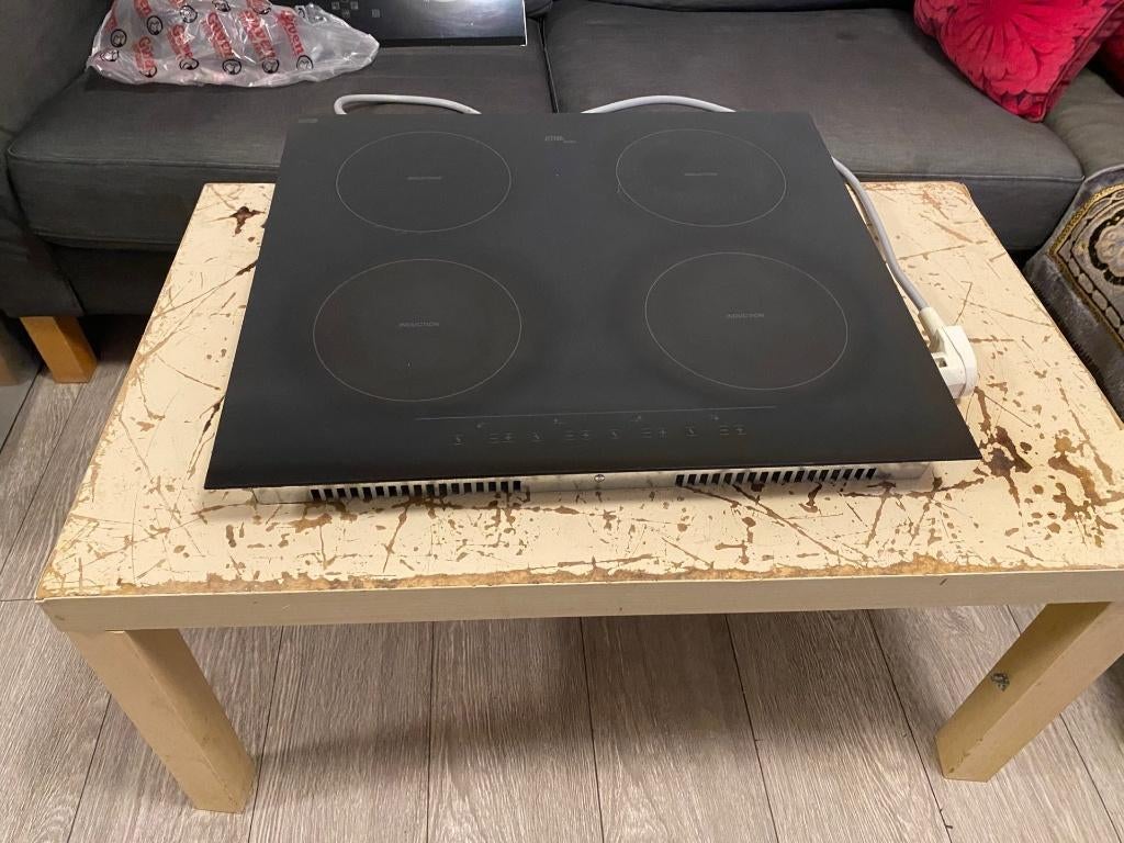 ETNA inbouw inductie kookplaat met perilex stekker ....., Witgoed en Apparatuur, Kookplaten, Ophalen, 4 kookzones, Zo goed als nieuw