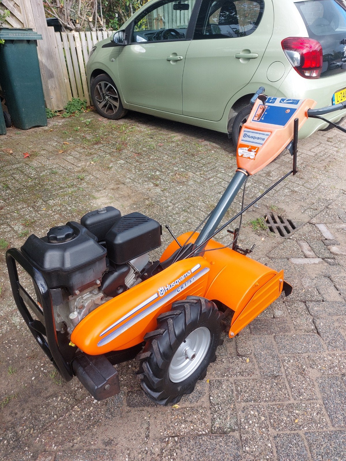 Husqvarna CRT51 - Grondfrees - Tuinfrees - Briggs and Stratt, Ophalen, Gebruikt, Versnellingen, Benzine-grasmaaier