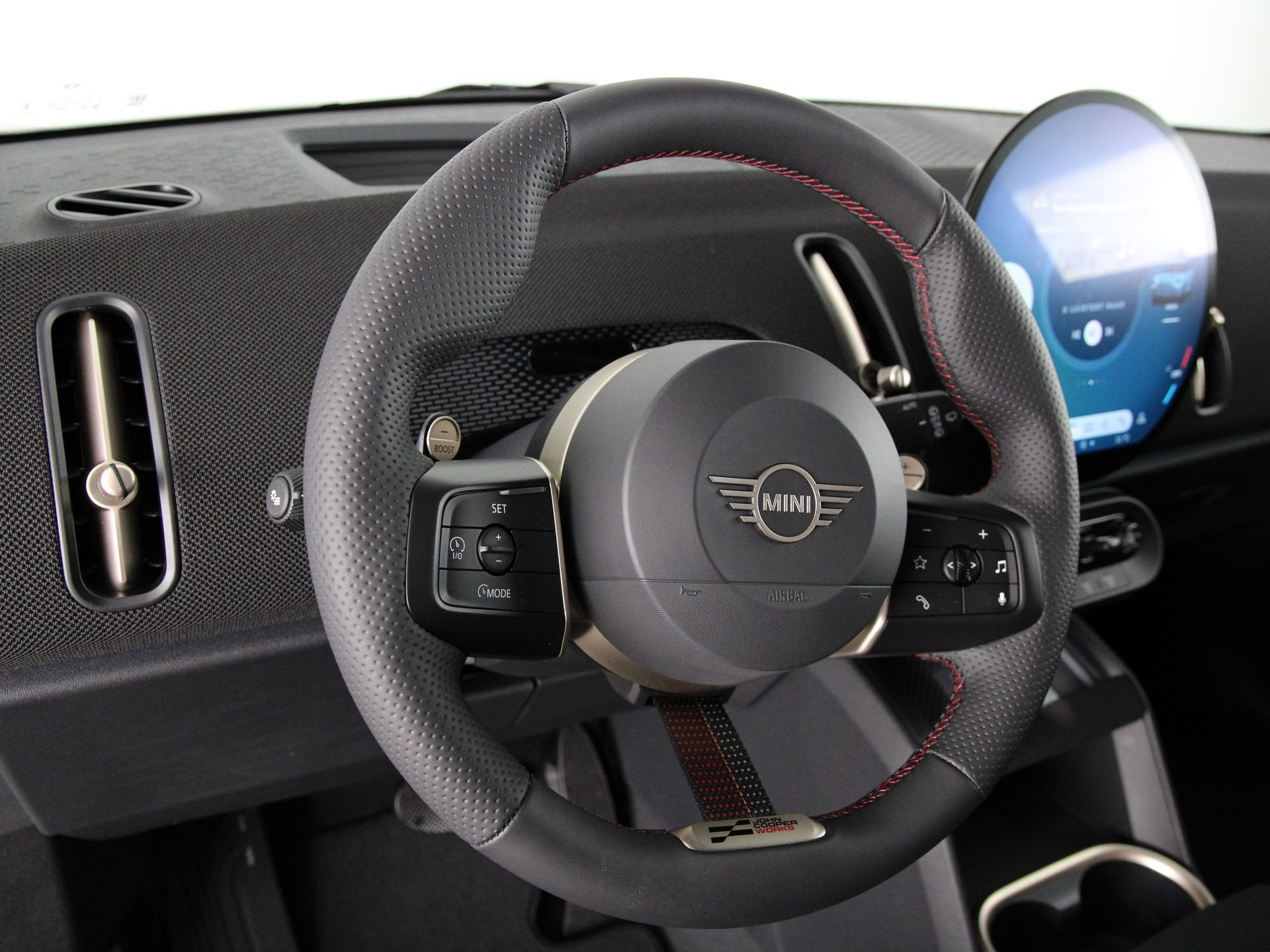 MINI Countryman C John Cooper Works Pakket XL PRIVATE LEASE, Zwart, Blauw, Bedrijf, Nieuw