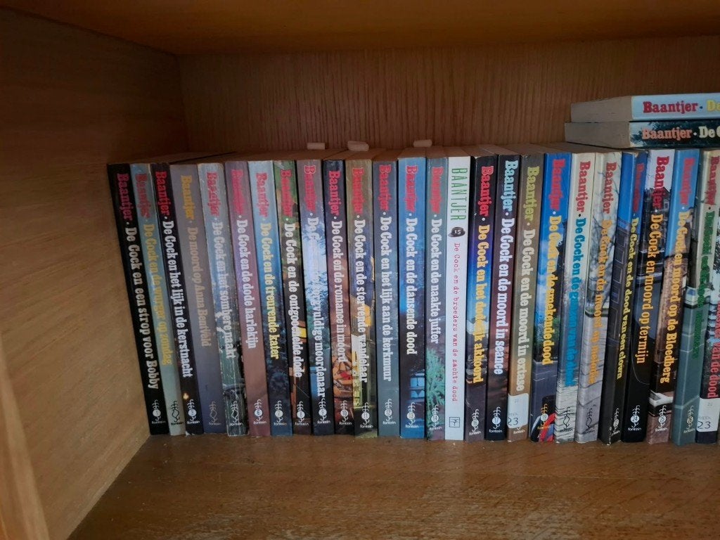 Hele serie Baantjer boeken, Ophalen, Zo goed als nieuw