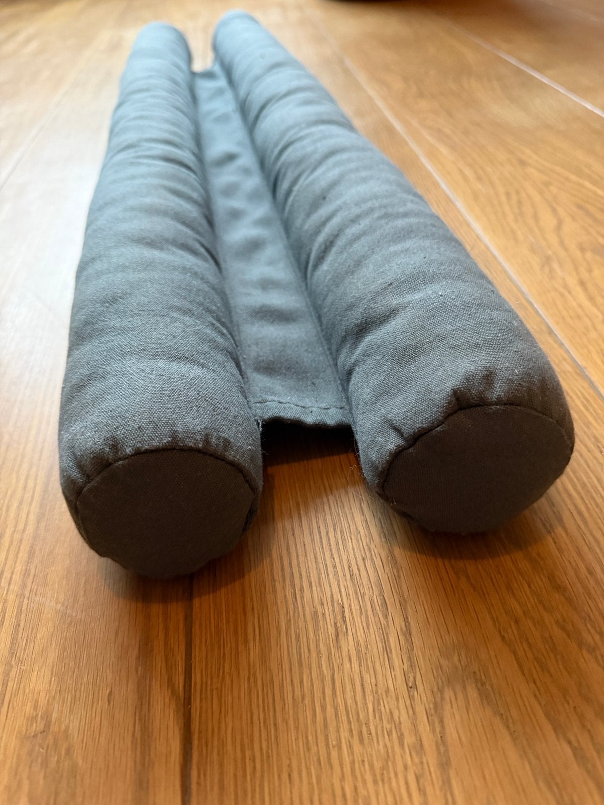 Nette tochtstrip kussen 80cm, Binnen, Gebruikt, Ophalen of Verzenden, Grijs