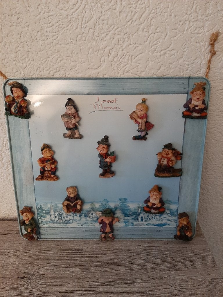 laven efteling memobord met magneetjes, Ophalen of Verzenden, Zo goed als nieuw, Beeldje of Poppetje