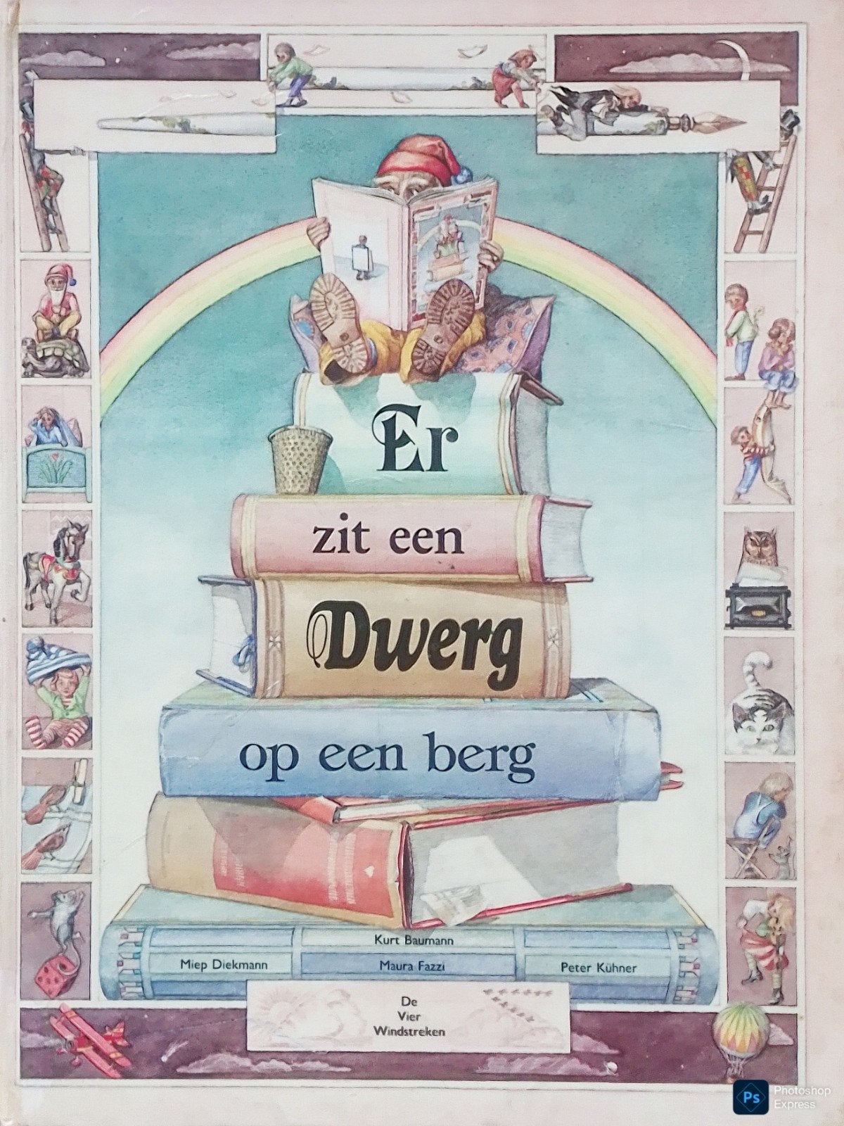 Er Zit Een Dwerg Op Een Berg, Boeken, Gelezen, 5 of 6 jaar, Fictie algemeen, Kurt Baumann/Maura Fazzi/Peter Kühner.