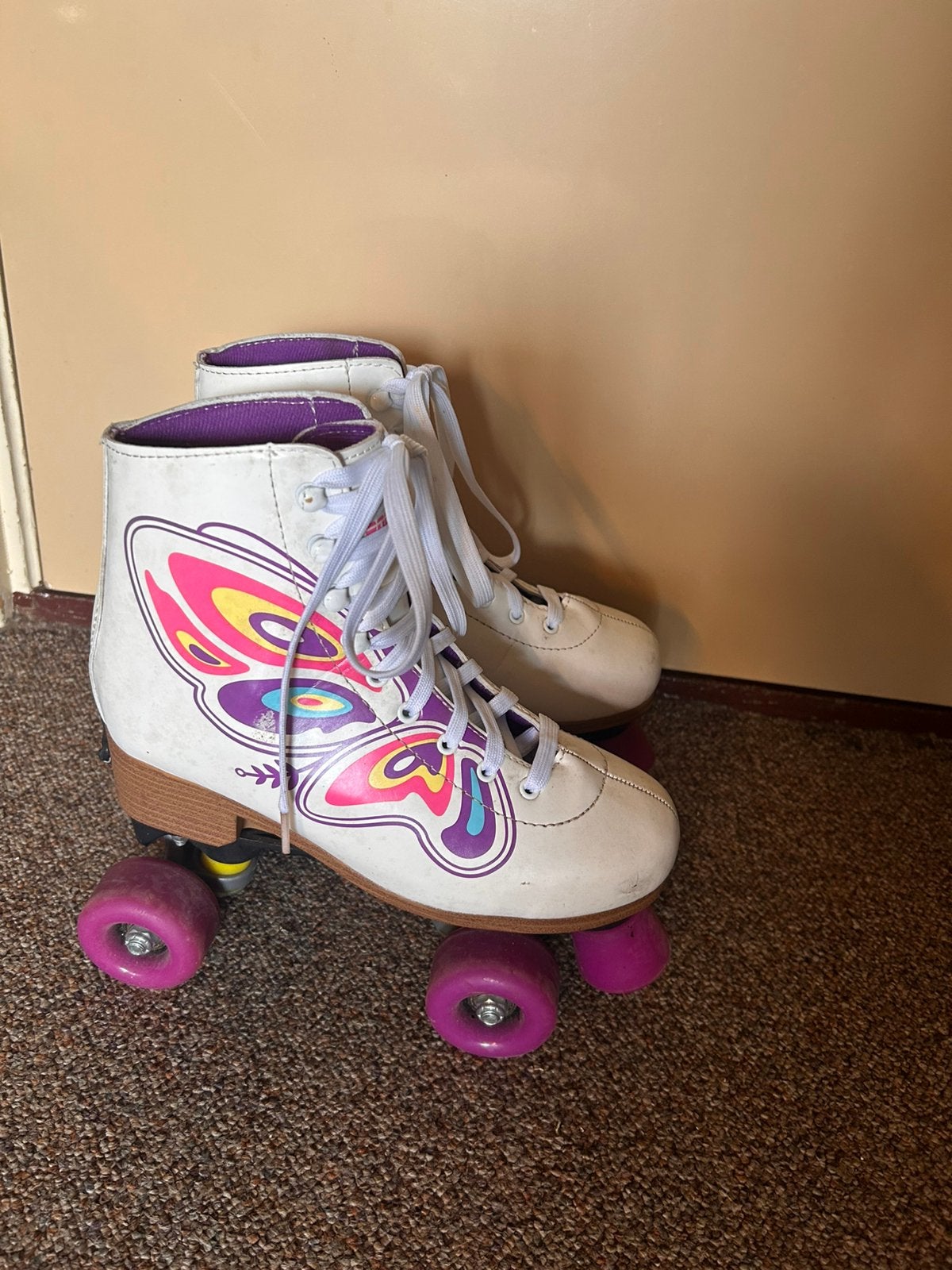 Rolschaatsen, Ophalen of Verzenden, Verstelbaar, Gebruikt
