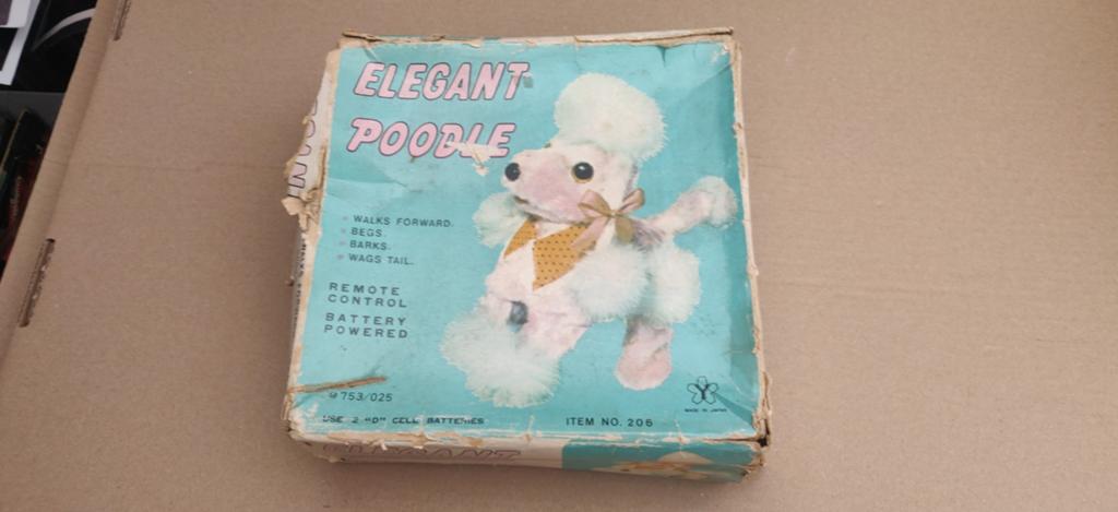 Vintage roze poedel remote jaren 60 -70, Ophalen of Verzenden, Meisje