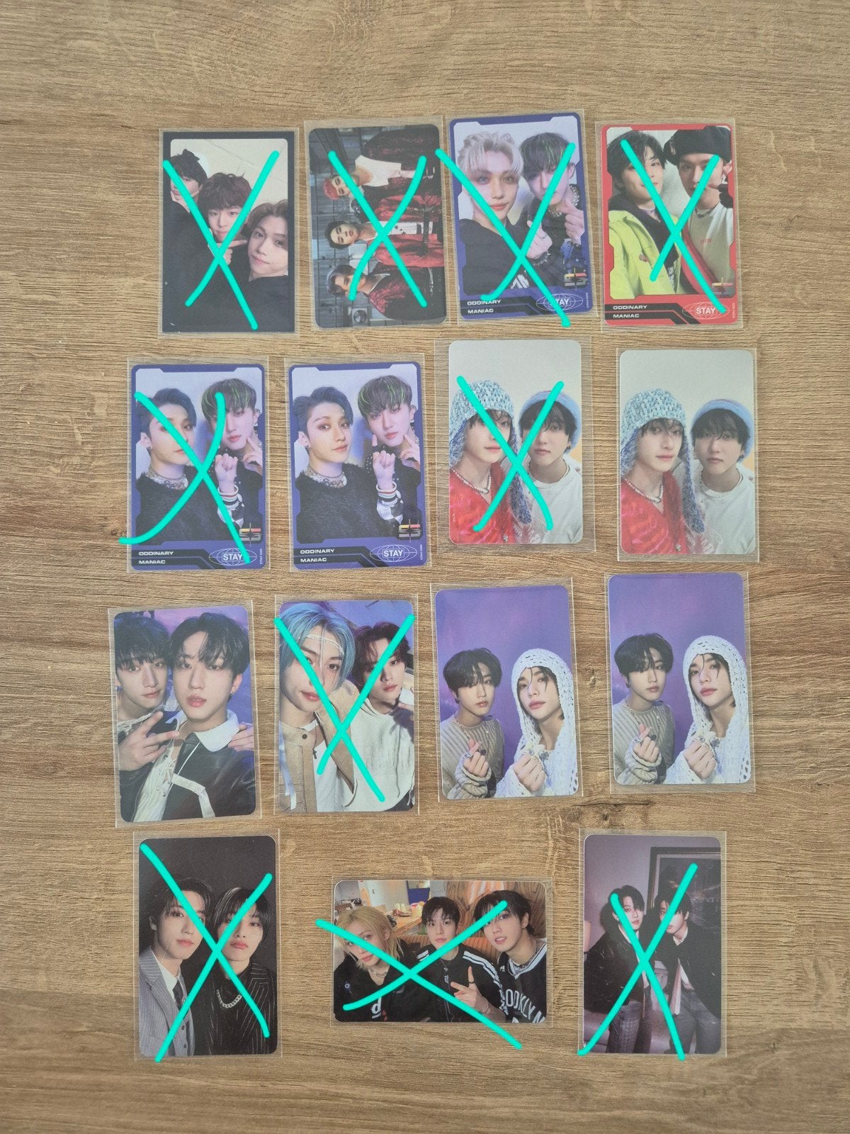 Stray kids unit photocards, Verzamelen, Verzenden, Zo goed als nieuw, Foto of Kaart