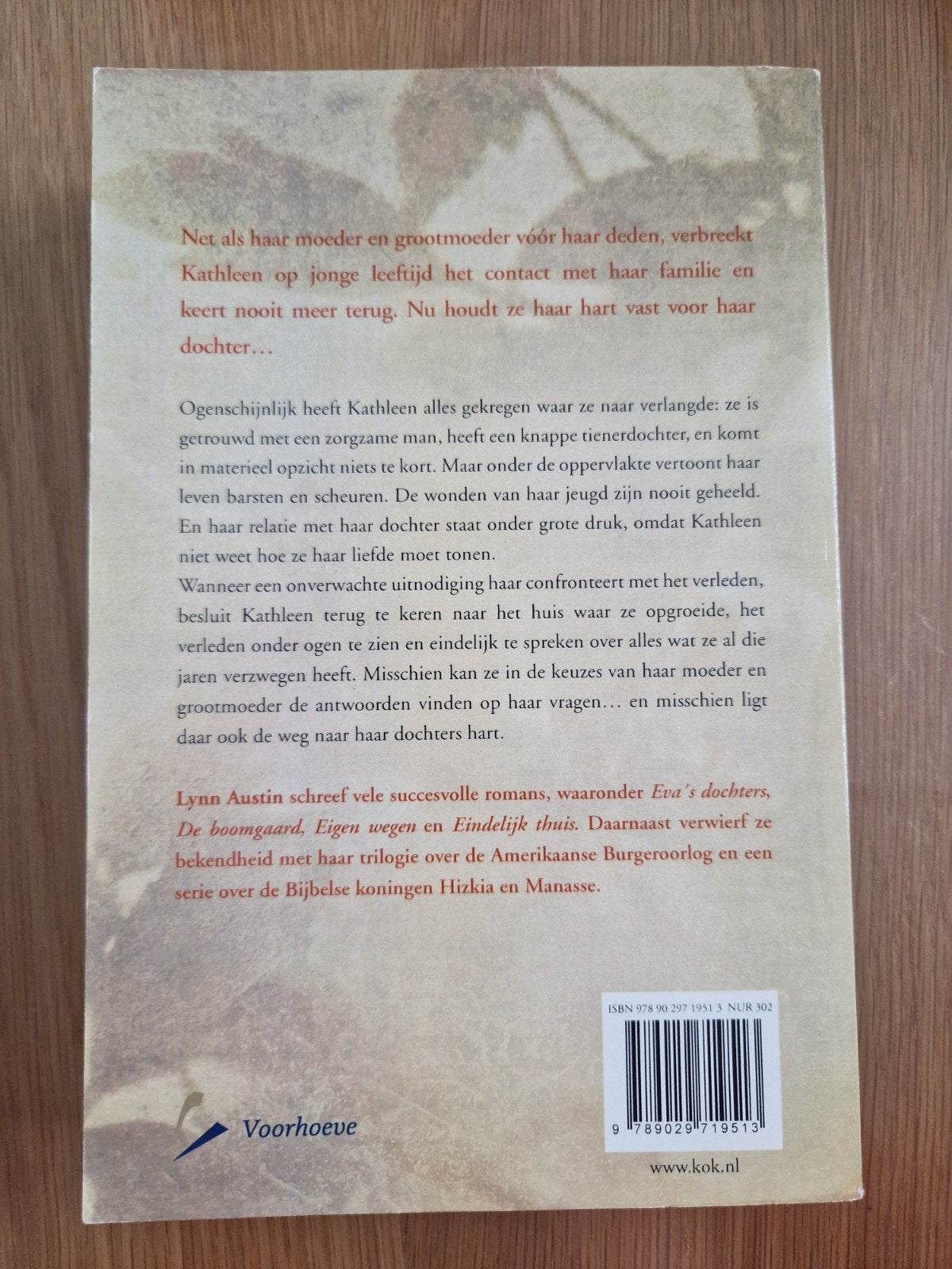 Het huis van mijn moeder - Lynn Austin Roman, Ophalen of Verzenden, Gelezen, Lynn Austin, Nederland