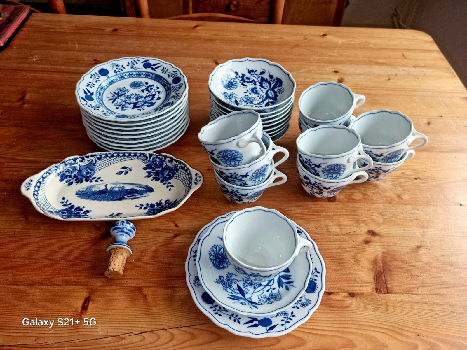 Vintage Société Céramique Maastricht Servies - Pauw Decor, Ophalen of Verzenden