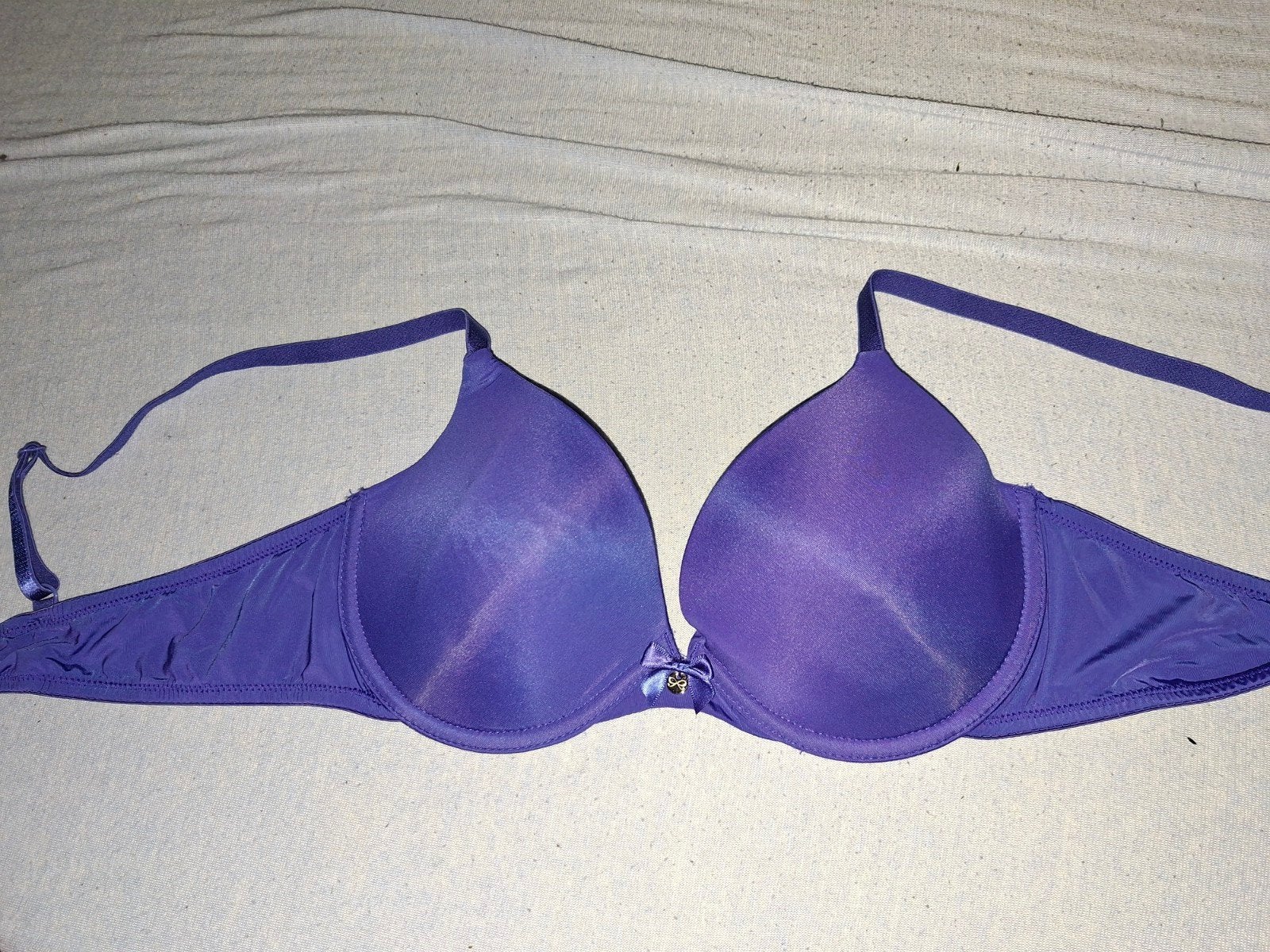 Blauwe voorgevormde bh van Hunkemoller, maat 85a, Hunkemöller, Verzenden, Blauw, BH