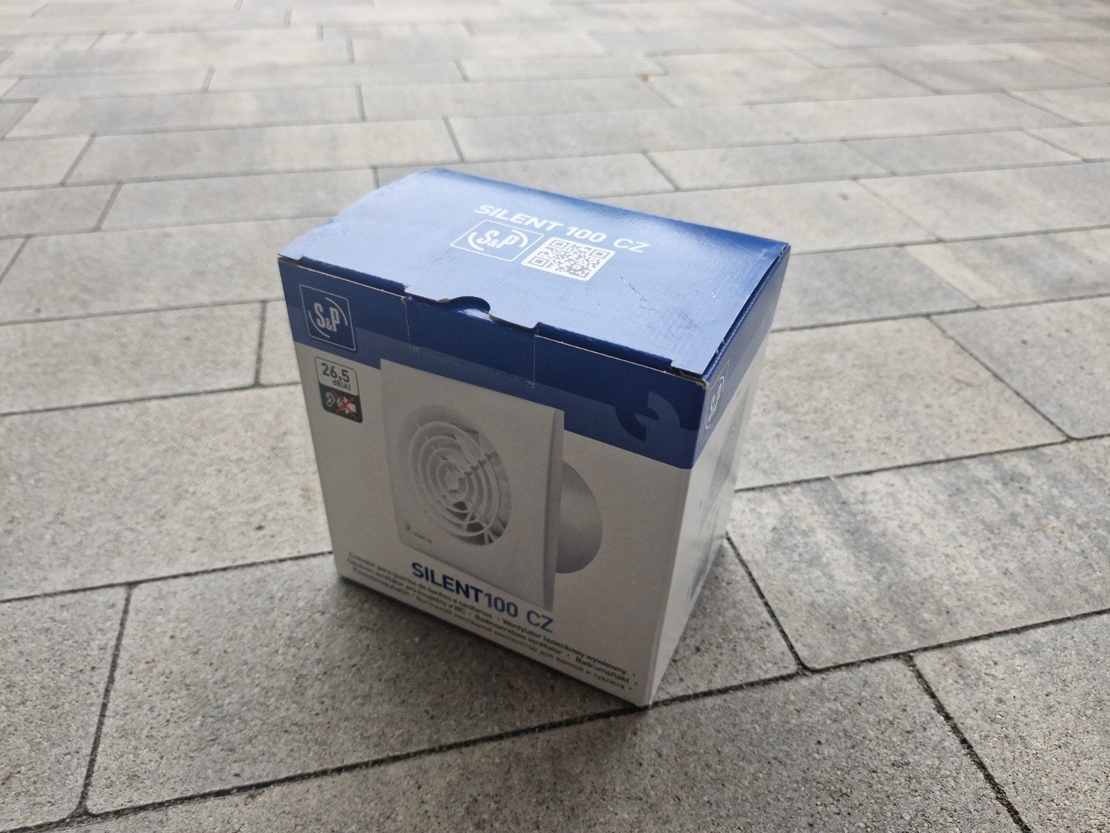 Nieuwe S&P Silent 100 CZ afzuiger/ventilator, Doe-het-zelf en Verbouw, Ophalen of Verzenden, Nieuw, Ventilator en Afzuiger
