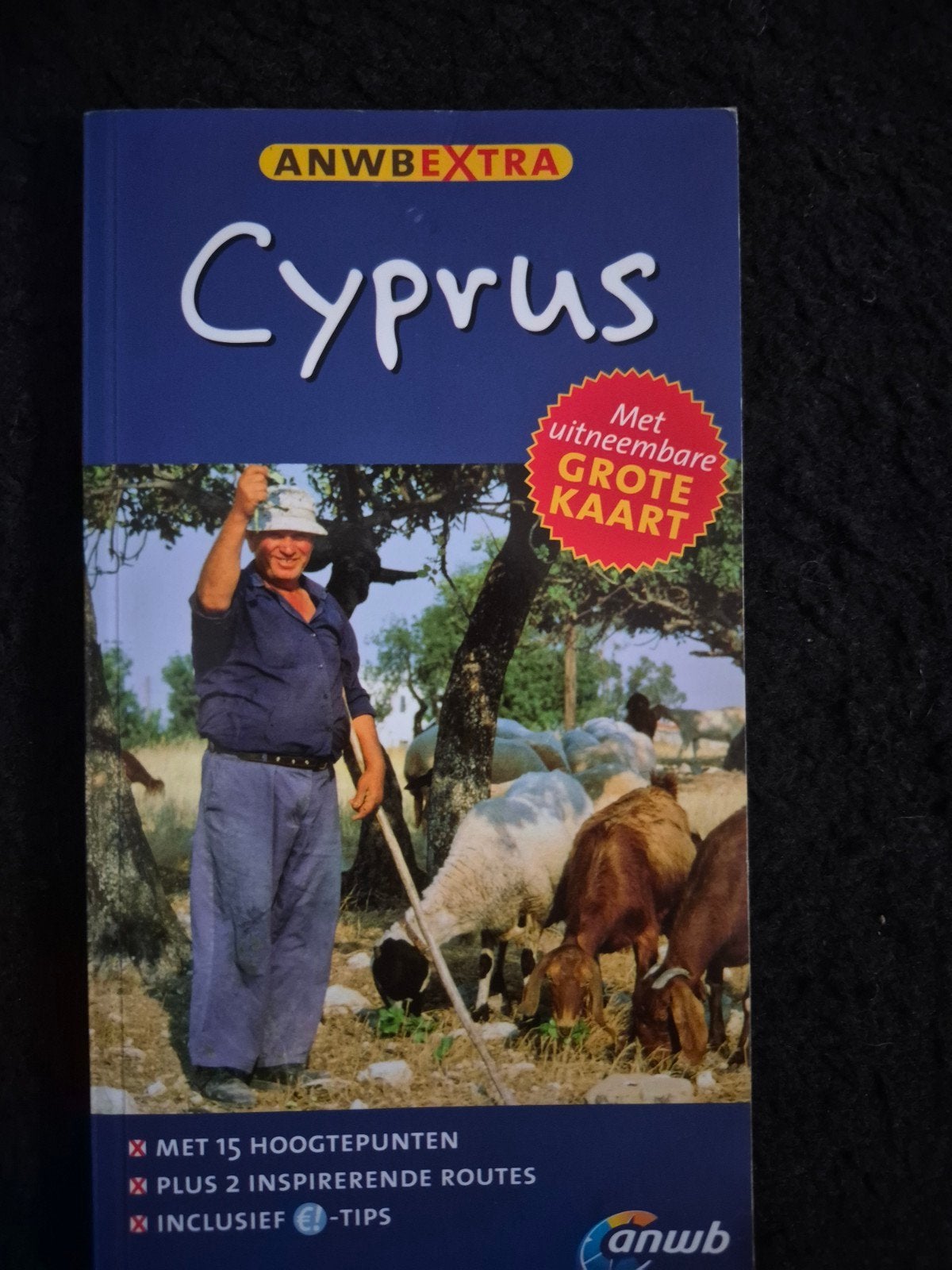 Cyprus, Boeken, Reisgidsen, Zo goed als nieuw, Reisgids of -boek, Europa, ANWB, Ophalen of Verzenden