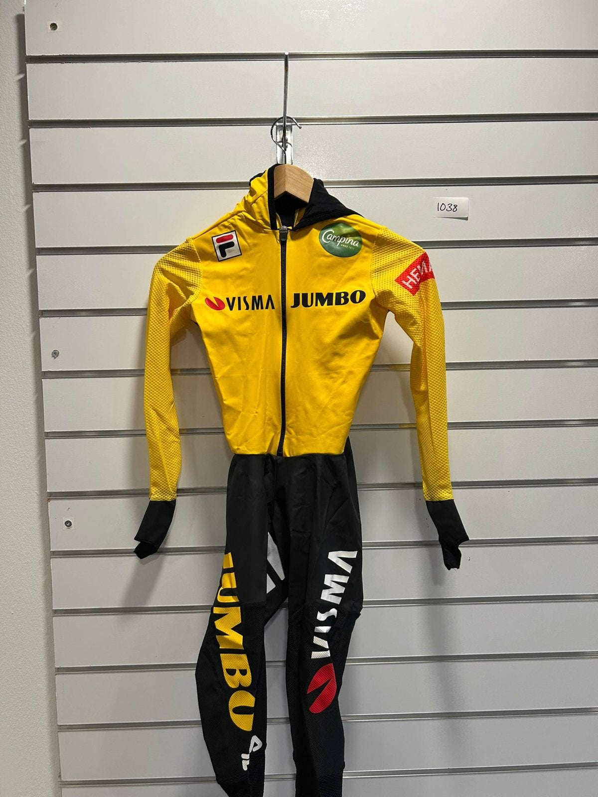 Jumbo Visma Schaatspak - Beune - Maat S, Ophalen of Verzenden, Zo goed als nieuw