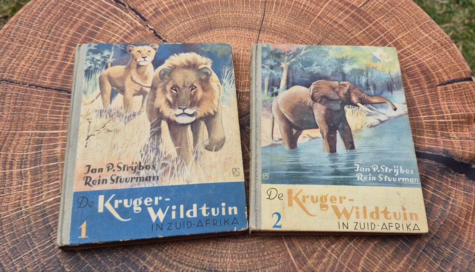 De Kruger Wildtuin deel 1 en 2, Gelezen, Ophalen of Verzenden, Jan P. Strijbos en Rein Stuurman, Overige diersoorten