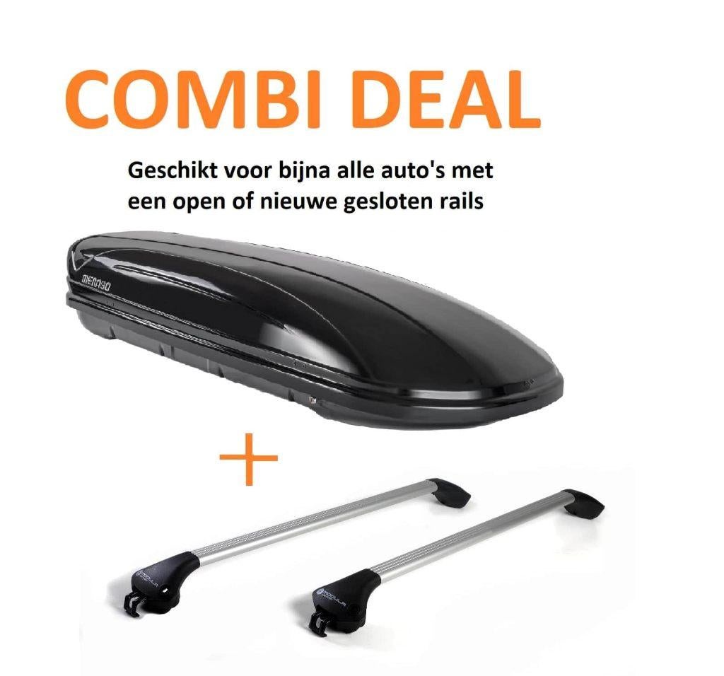 Dakkoffer + Dakdragers Combi deal vanaf 250,-, Auto diversen, Dakkoffers, Ophalen of Verzenden, Nieuw
