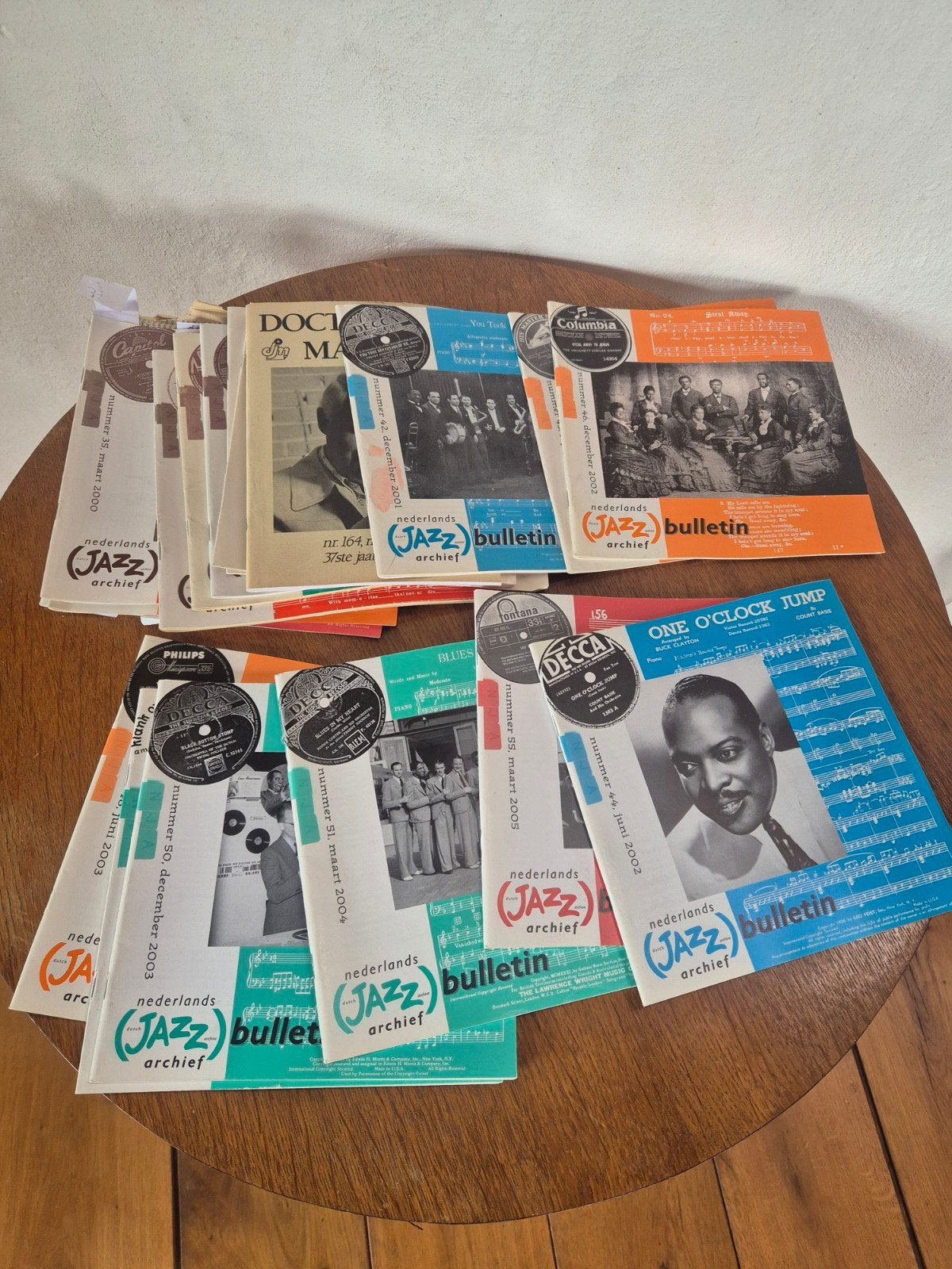 partij jazz bulletin tijdschriften, Boeken, Ophalen of Verzenden