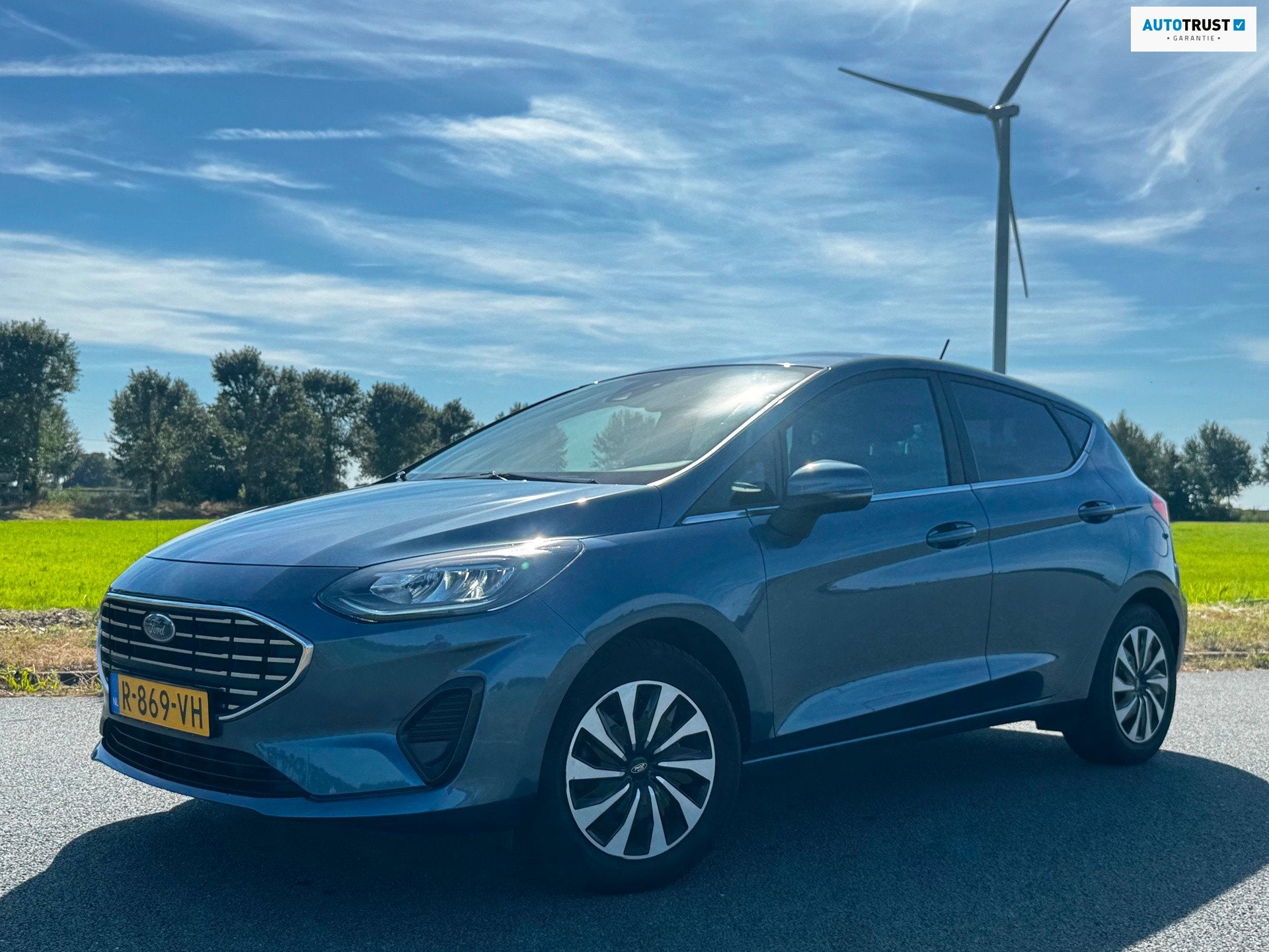 Ford Fiesta 1.0 EcoBoost Hybrid Titanium LED Navi Cruise NAP, Voorwielaandrijving, 125 pk, Gebruikt, Euro 6