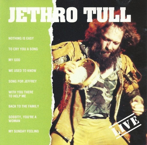 JETHRO TULL LIVE  (Rainbow), Verzenden, Zo goed als nieuw
