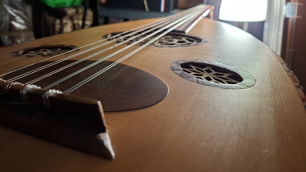 Oud Ud / Oed Arabische luit – Professioneel snaarinstrument, Muziek en Instrumenten, Ophalen of Verzenden, Zo goed als nieuw, Overige typen