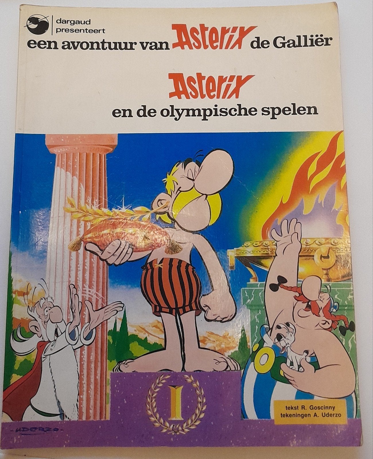 Asterix en het 1ste legioen, Olympische Spelen, op Corsica, Meerdere stripboeken, Ophalen of Verzenden, Gelezen