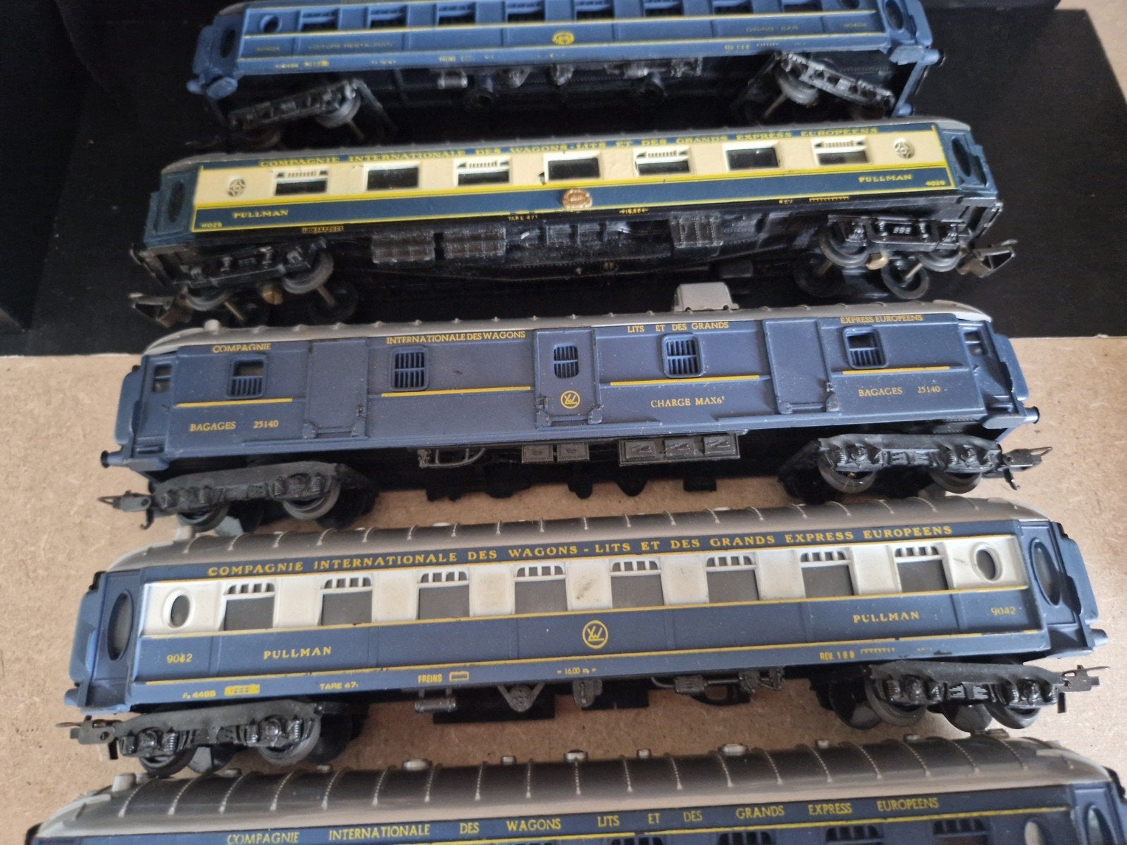 Lima Wagons - Set van 6 wsgons, Hobby en Vrije tijd, Gebruikt, Gelijkstroom, Wagon, Ophalen of Verzenden