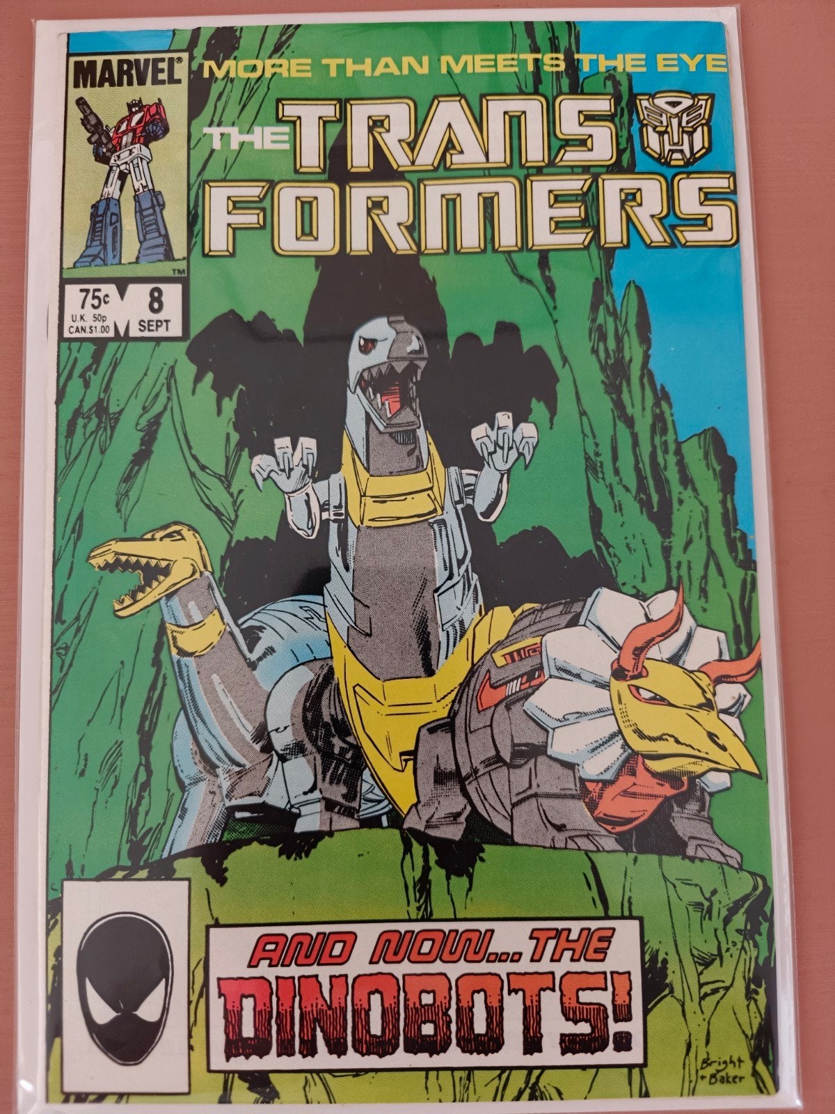 Transformers #8 (1985)🔑, Eén comic, Amerika, Ophalen of Verzenden, Zo goed als nieuw