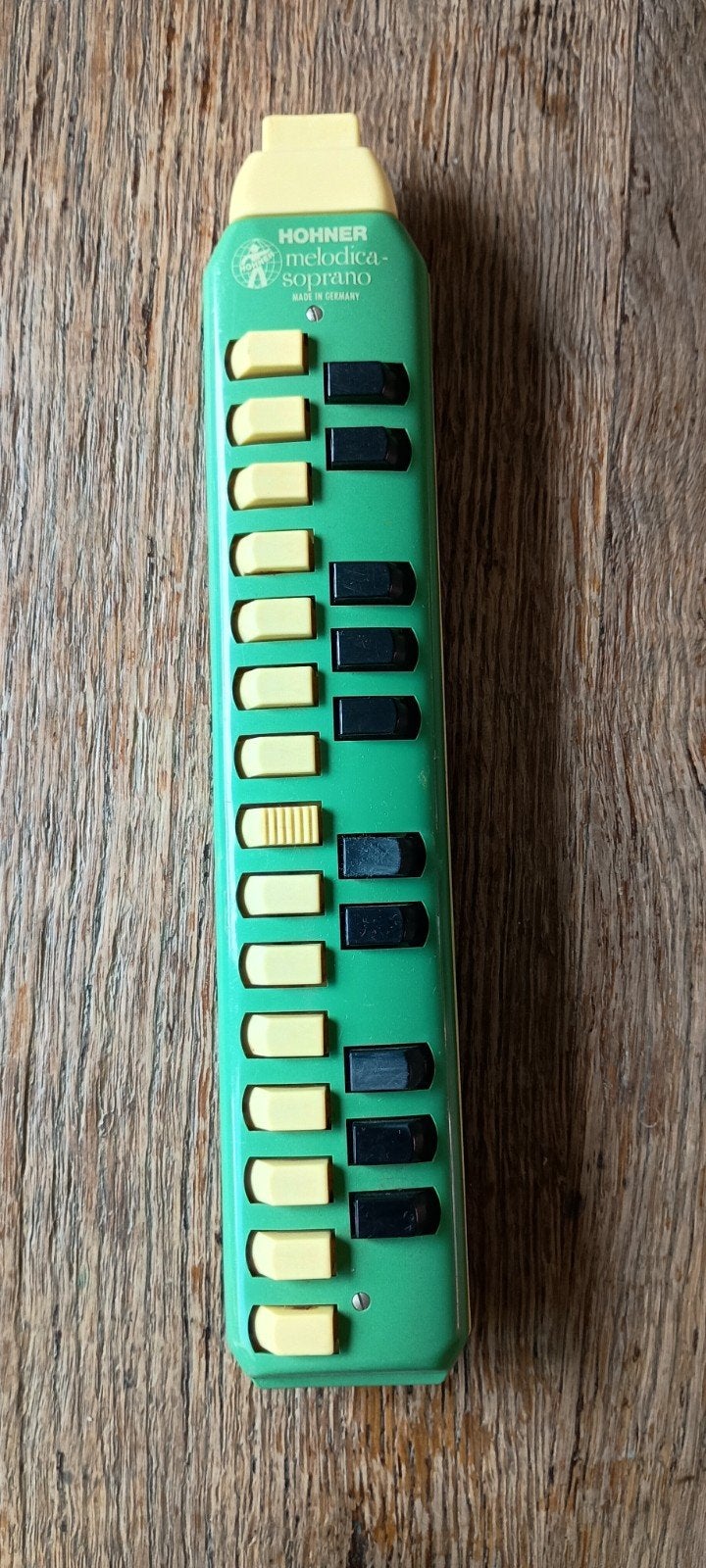 Hohner Melodica Soprano - Groen - Made in Germany, Ophalen of Verzenden, Gebruikt, Diatonisch, Overige typen