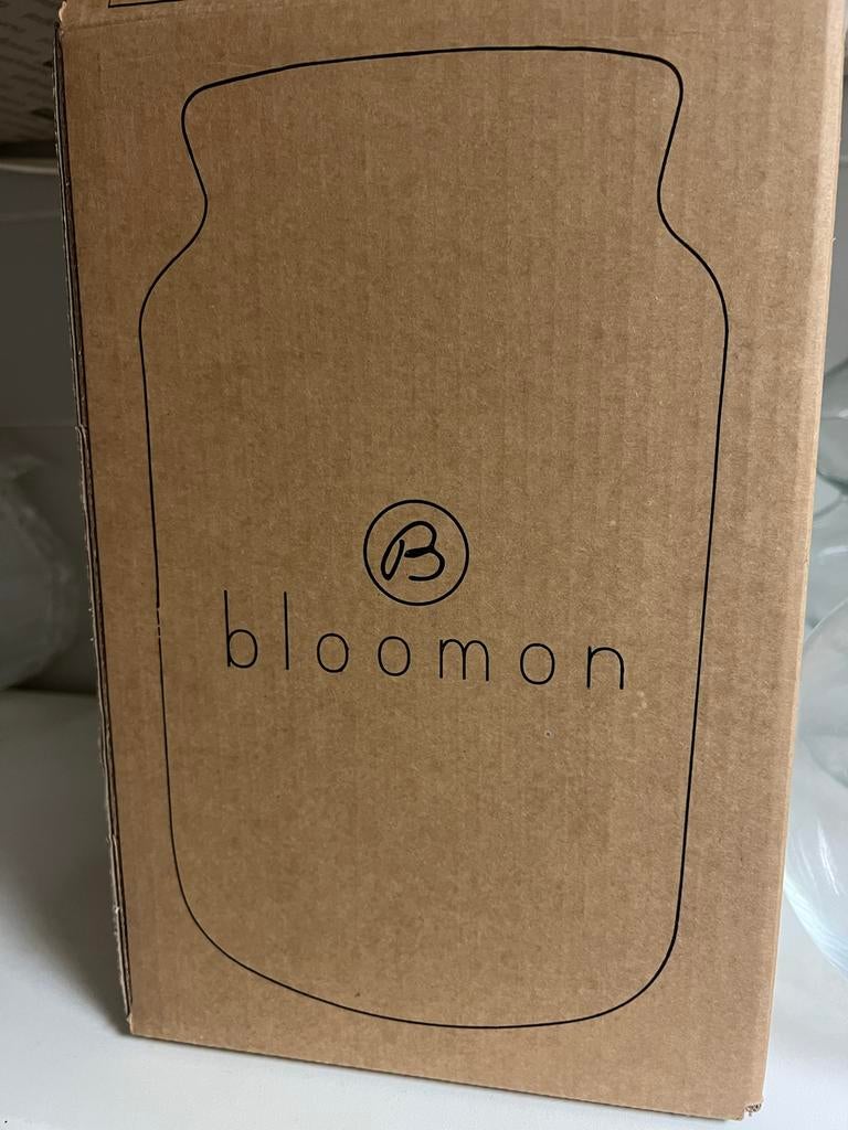Bloomon vaas, Overige kleuren, Ophalen of Verzenden, Minder dan 50 cm, Glas