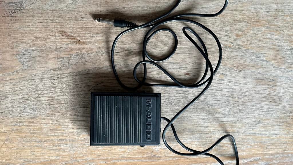 M-Audio Sustain Pedaal voor Keyboard/Digitale Piano, Ophalen of Verzenden, Zo goed als nieuw
