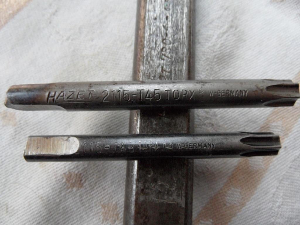 Hazet 2115-45 2115-40 torx sleutel recht voor machine, Ophalen of Verzenden, Zo goed als nieuw