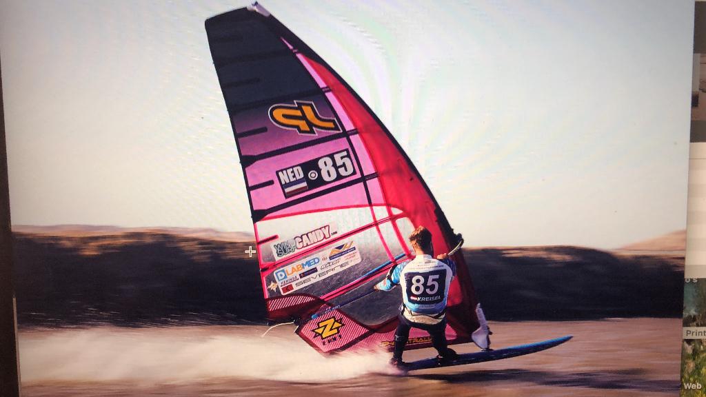 Neilpryde RS Racing EVO garage opruiming. JP speed 45 Z-fins, Ophalen, Zo goed als nieuw, Overige typen