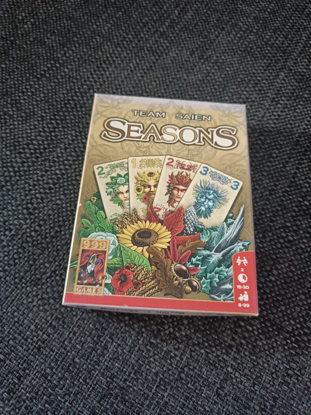 Seasons Kaartspel - 999 Games, Vijf spelers of meer, Ophalen of Verzenden, Zo goed als nieuw