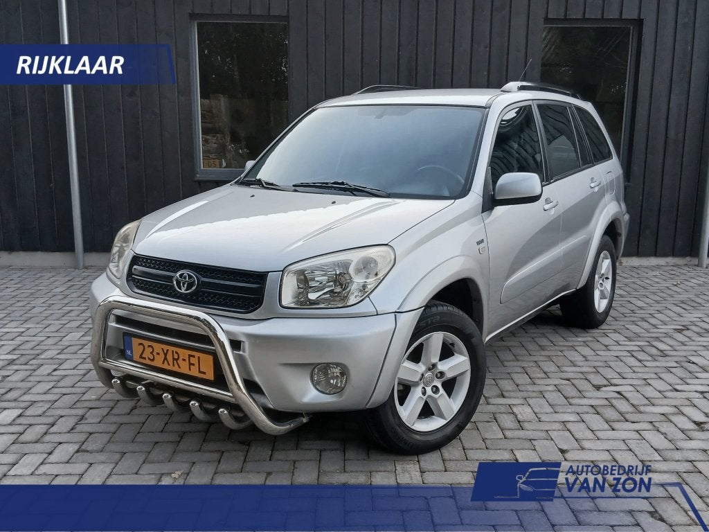 Toyota RAV4 2.0 VVT-i Sol 5DR 4WD Trekhaak NW APK Airco NAP, Auto's, 1998 cc, Stof, 4 cilinders, Sound system