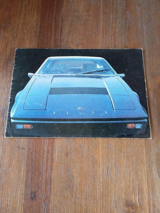 Lotus Elite 20 pag., Verzenden, Zo goed als nieuw, Overige merken
