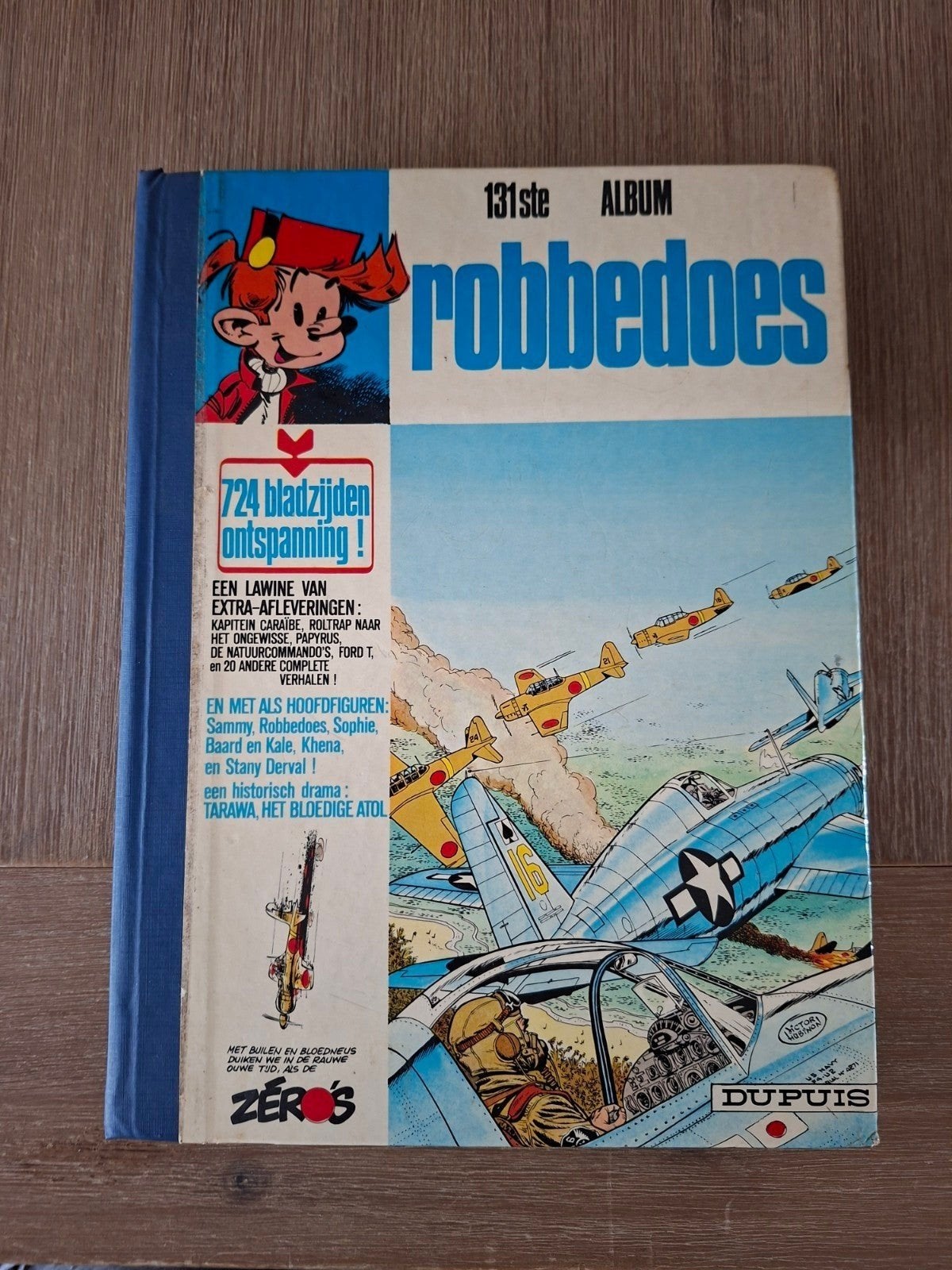 Robbedoes Album 131 - Vintage Stripboek, Boeken, Stripboeken, Eén stripboek, Ophalen of Verzenden, Gelezen, Verschillende auteurs (Dupuis)