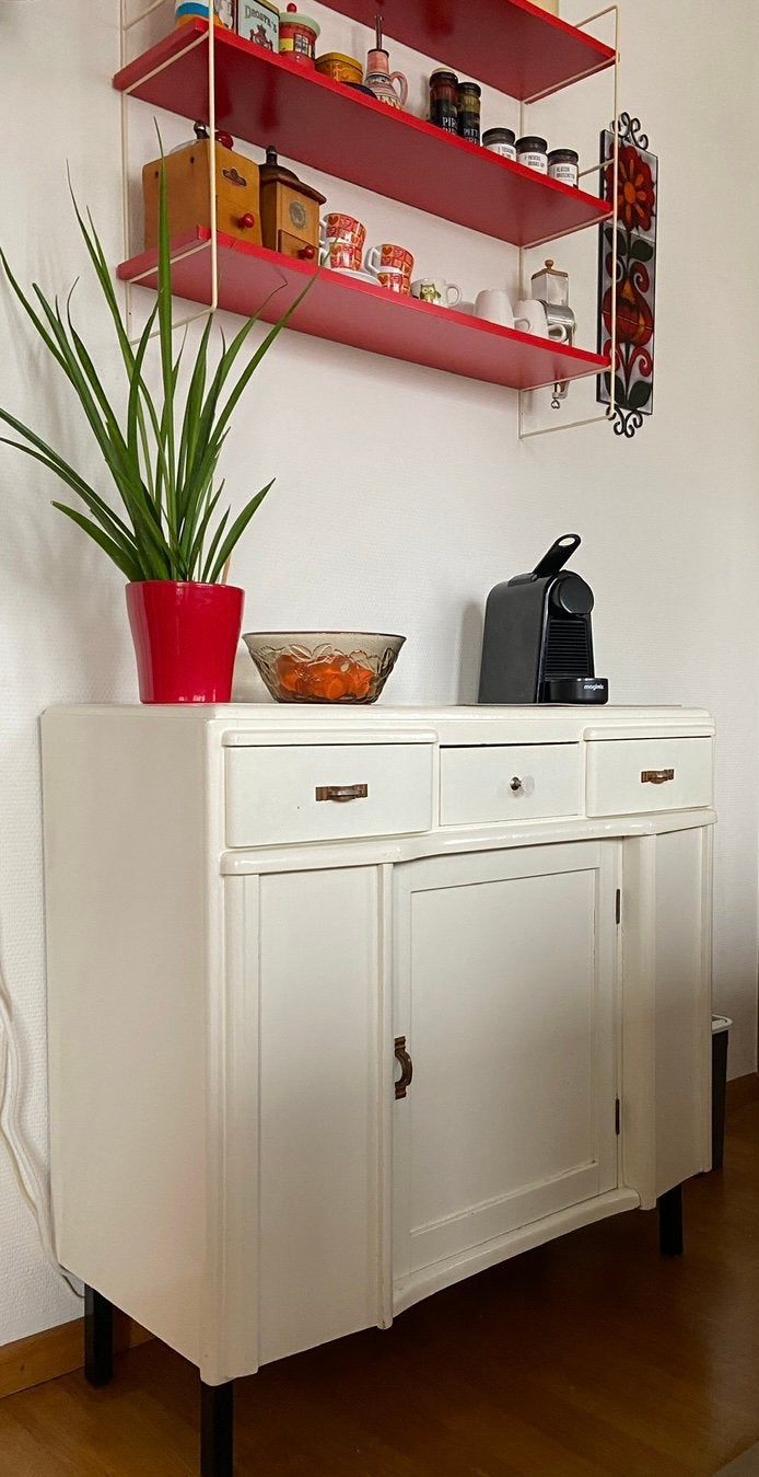 Mooi klein dressoir vintage, Huis en Inrichting, Ophalen, Gebruikt, Met deur(en), 50 tot 100 cm