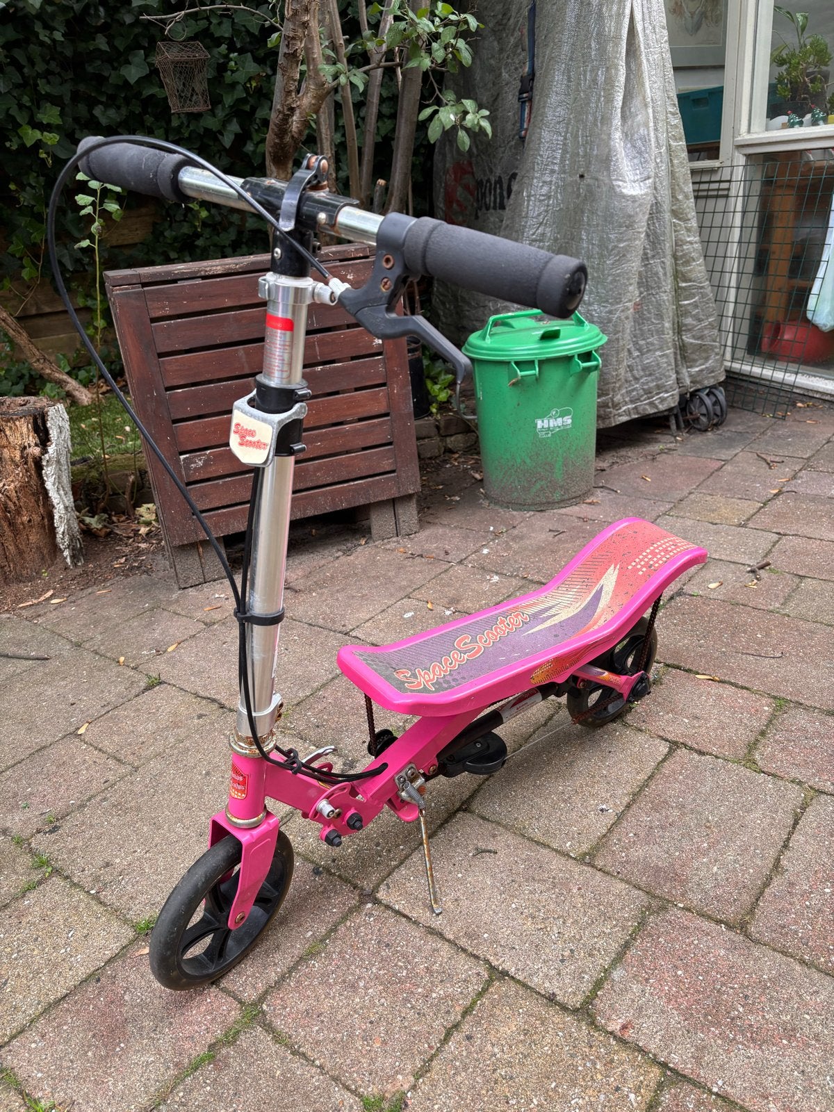 Roze Space Scooter X580 - Gebruikt, Fietsen en Brommers, Ophalen, Gebruikt, Gewone step