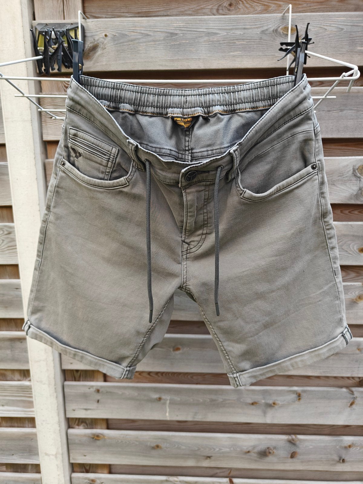 Zeer nette PME Legend Nightflight korte broek mt 34, Ophalen of Verzenden, Zo goed als nieuw, Maat 52/54 (L), Grijs