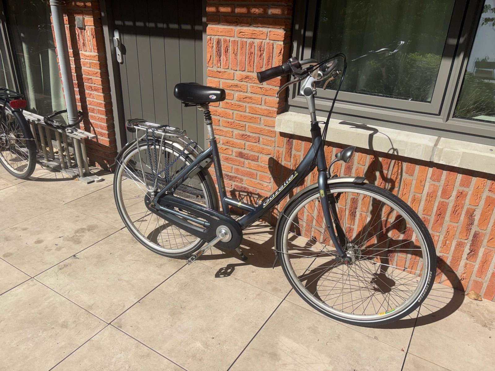 Gazelle damesfiets, Gebruikt, Velgrem, Versnellingen, Ophalen of Verzenden
