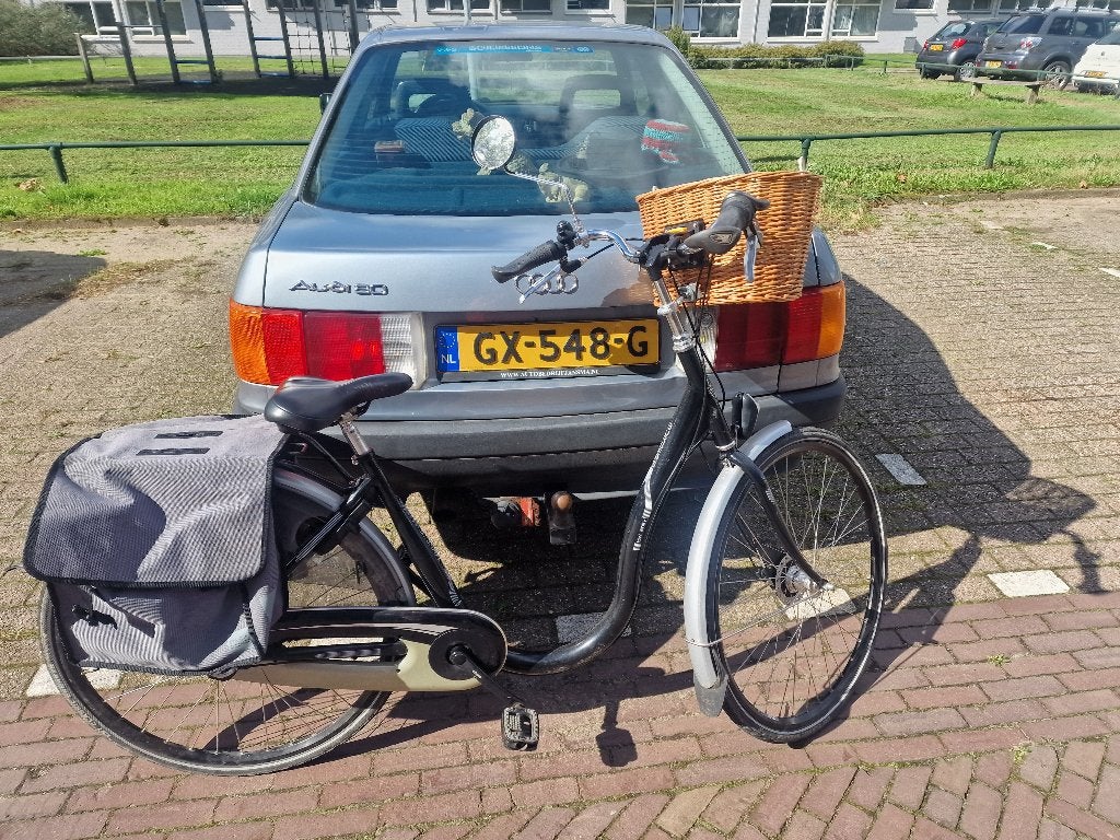 Burgers lage instapfiets. 3 versnellingen, Fietsen en Brommers, (Extra) lage instap, 47 tot 50 cm, Zo goed als nieuw, Trommelrem