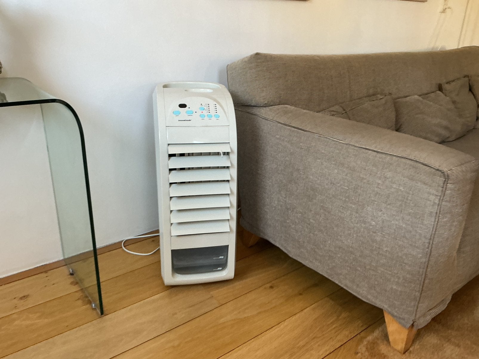 Innova goods luchtkoeler,ventilatie, Witgoed en Apparatuur, Airco's, Ophalen, Minder dan 60 m³, 3 snelheden of meer, Zo goed als nieuw