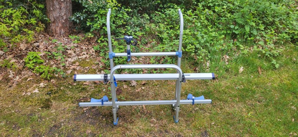 Thule fietsendrager achter en voor, Caravans en Kamperen, Caravan accessoires, Gebruikt, Ophalen