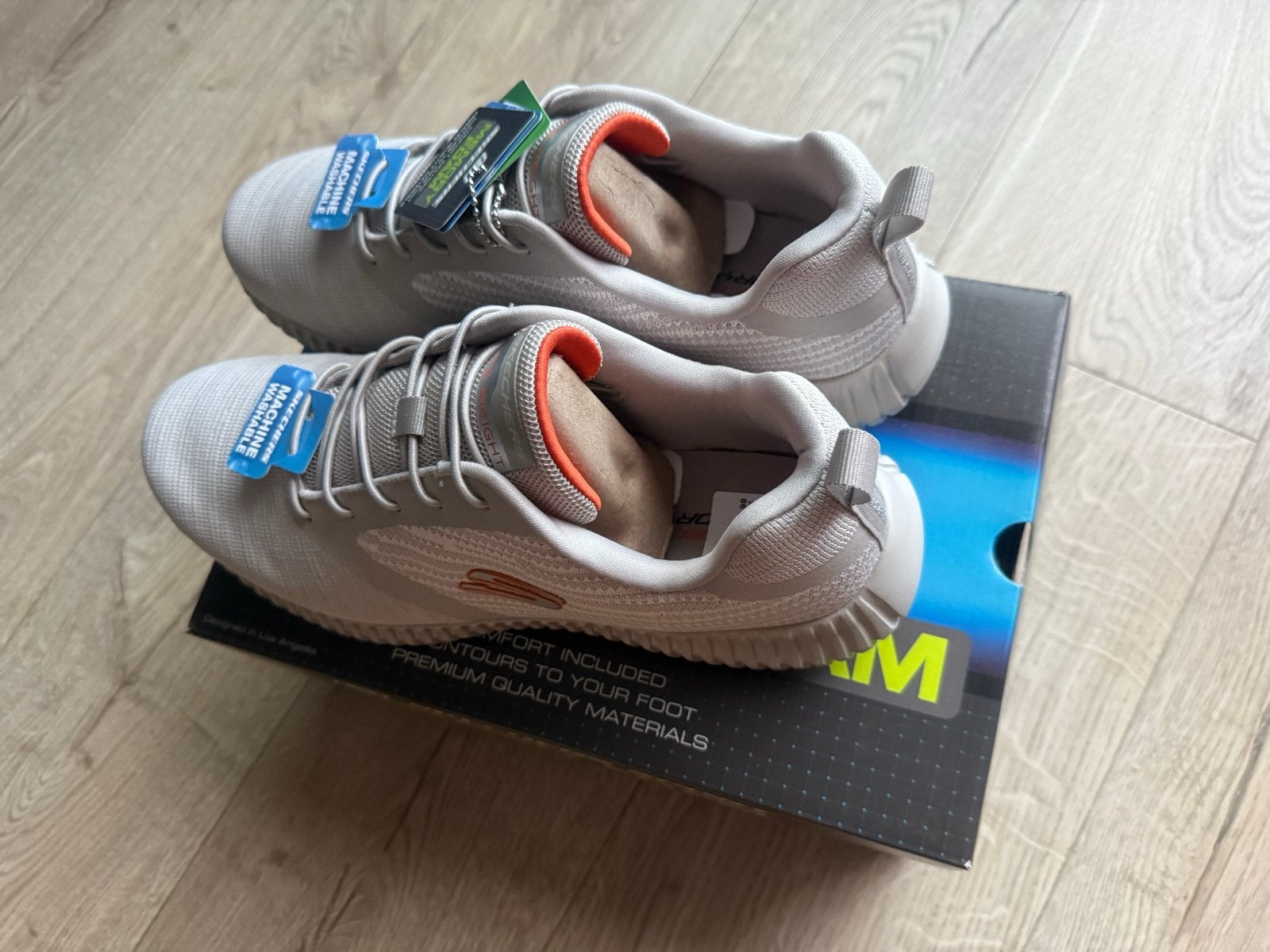 Skechers Sport Memory Foam Sneakers - Nieuw in doos, Ophalen of Verzenden, Nieuw, Grijs, Sneakers of Gympen