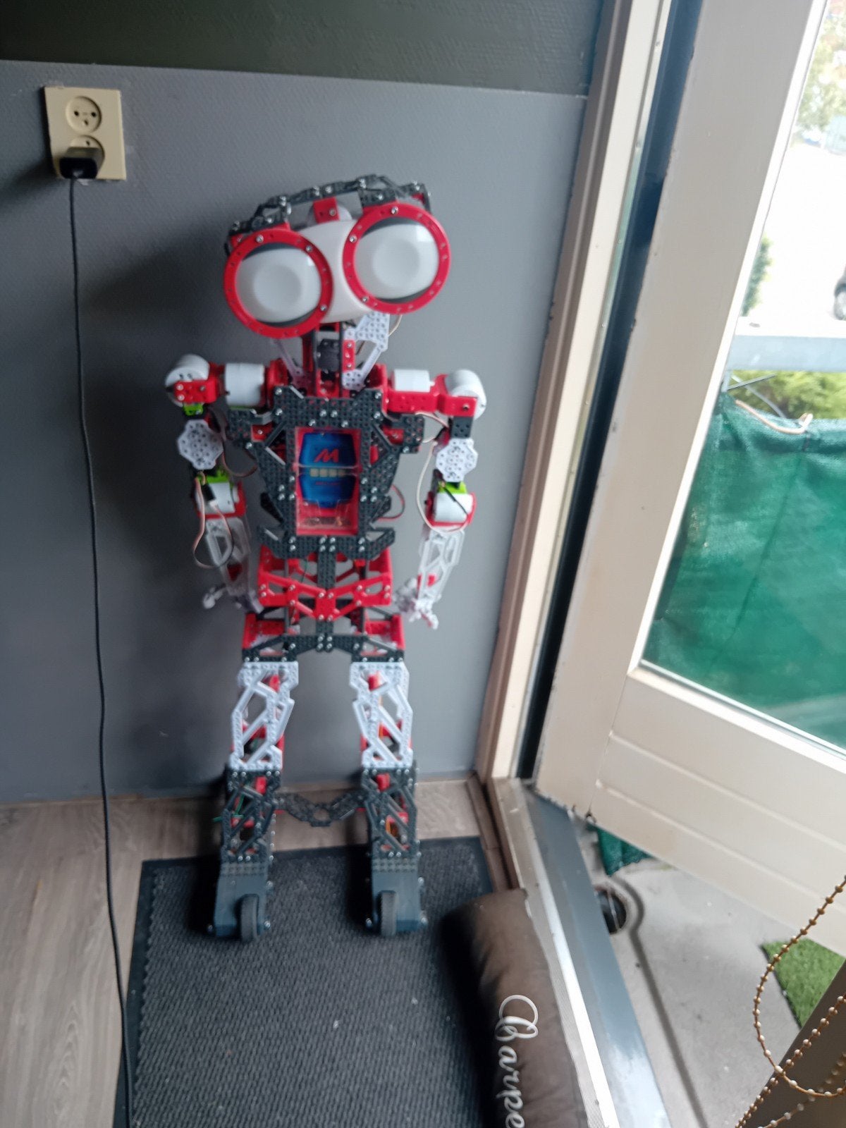 Meccano Robot - Leerzaam en Interactief (arm defect), Kinderen en Baby's, Speelgoed | Actiefiguren, Gebruikt, Ophalen