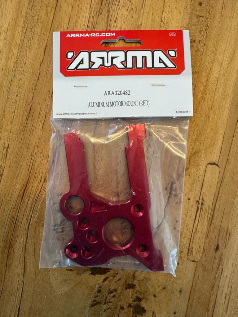 Arrma ARA320482 aluminium motor mount Kraton 8s/Outcast 8s, Overige merken, Nieuw, Ophalen of Verzenden, Groter dan 1:32