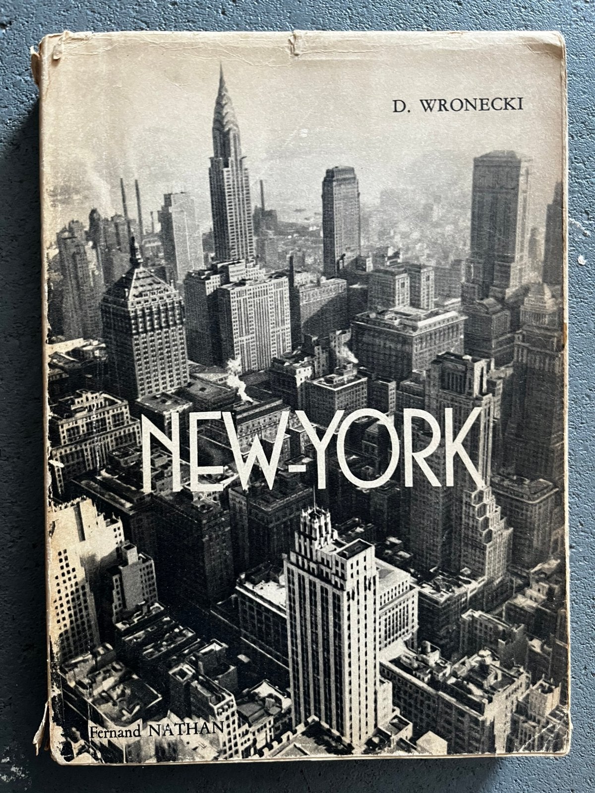 Wronecki oud fotoboek New York oa Henri Cartier-Bresson, Ophalen, Zo goed als nieuw, Fotografen