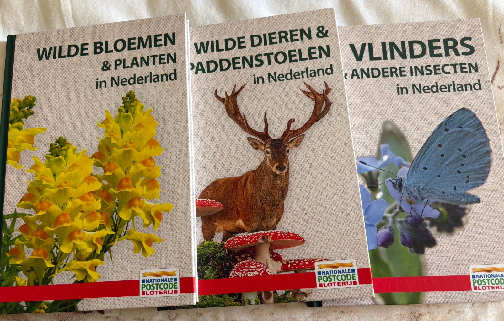 Boekjes postcodeloterij, Boeken, Natuur, Ophalen of Verzenden, Nieuw, Bloemen, Planten en Bomen
